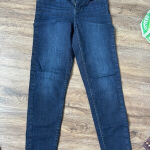 Women's Dark Blue Jeans